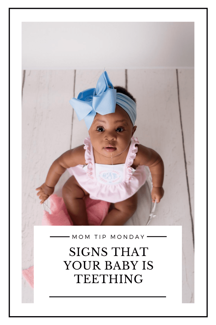 signs your new baby is teething